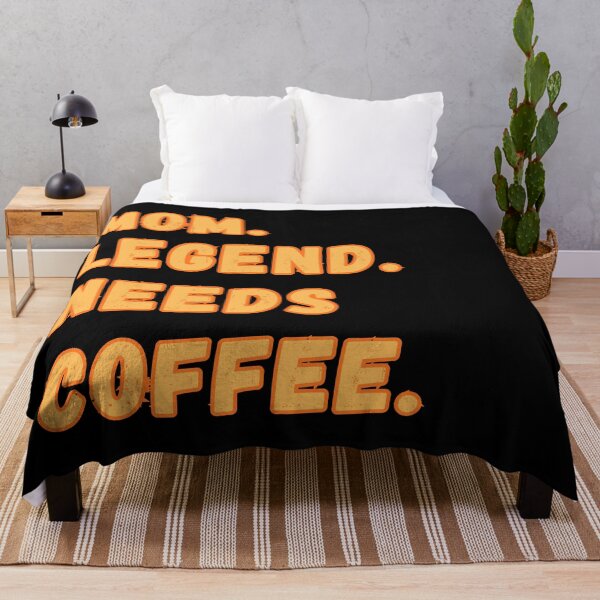 Item preview, Mom Legend Needs Coffee Funny Caffeine Lover designed and sold by Gravelpeak Co..