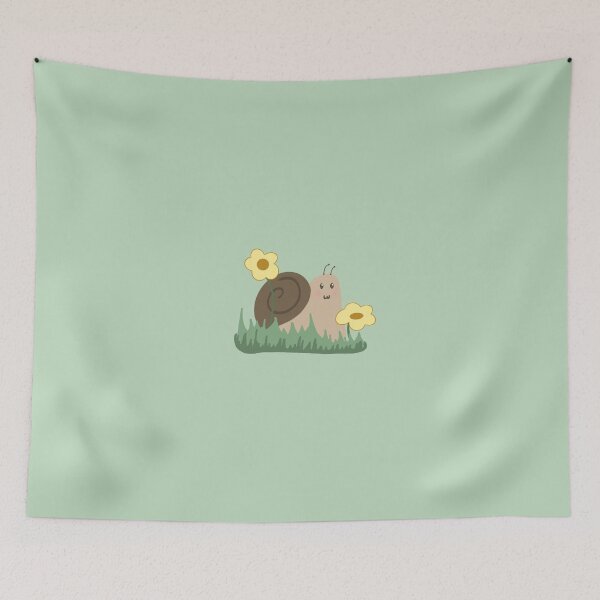 Item preview, Buttercup flower snail design designed and sold by SnailTrailCo.