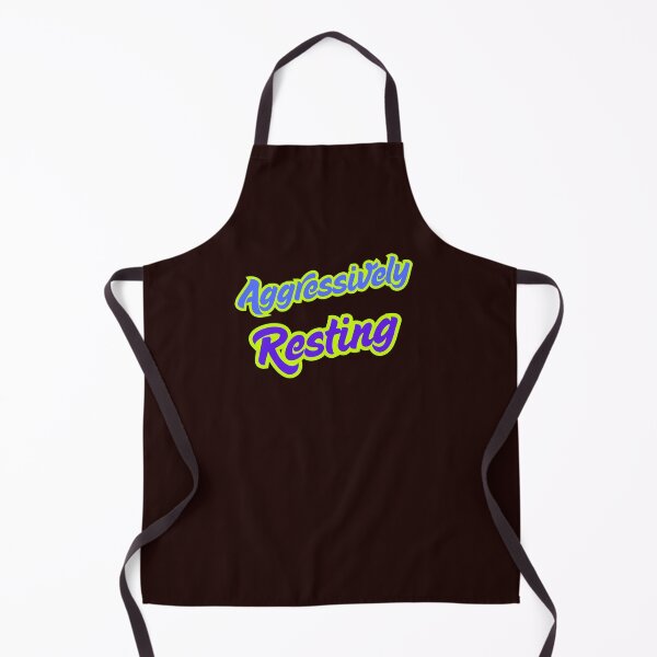 Item preview, Aggressively Resting – Funny Introvert Recovery Quote designed and sold by ArtPer-design.