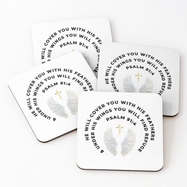 Item preview, He will cover you with His wings designed and sold by Empower Vision Wear.