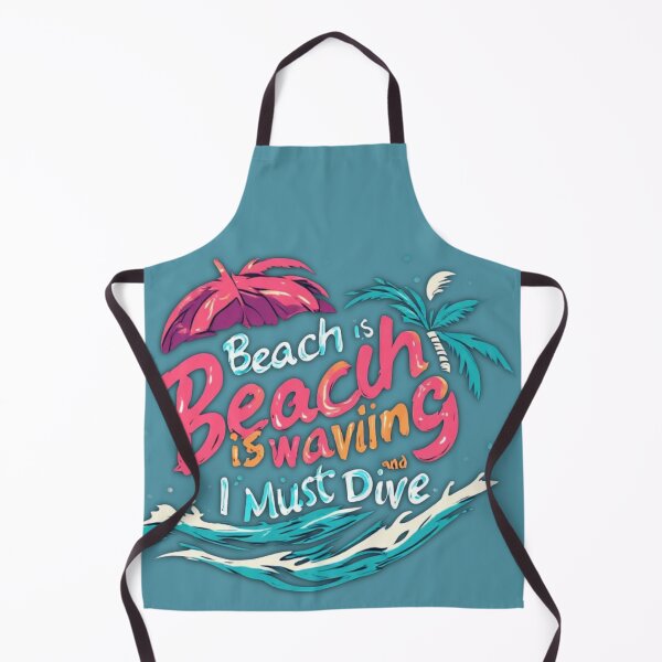 Item preview, Beach is waving and I must dive in designed and sold by Jsw-speedartja.