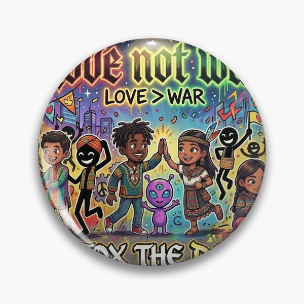 Item preview, Love Not War designed and sold by DetoxTheDevil.