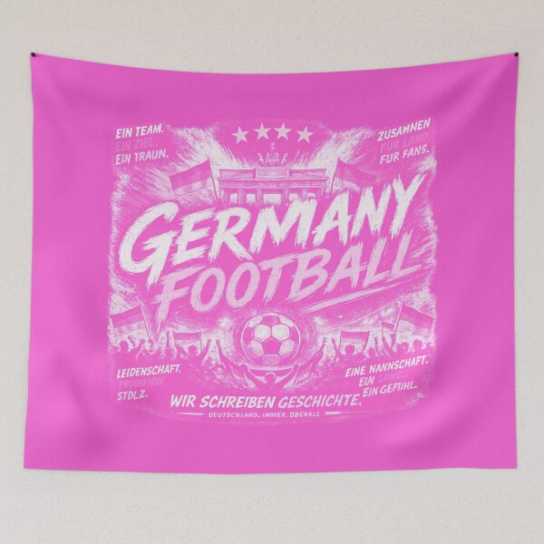 Item preview, Germany Football Pink Typography Design | Modern Soccer Supporter Graphic designed and sold by TKOprintdesigns.