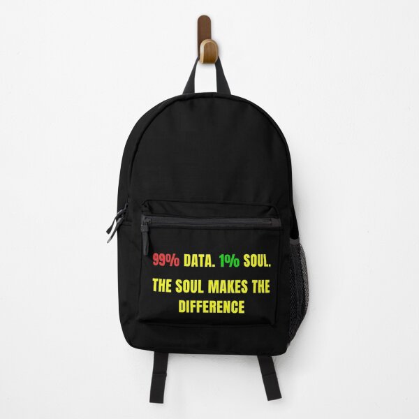 Item preview, 99% Data 1% Soul - Human Tech Motivation designed and sold by Global-Command.