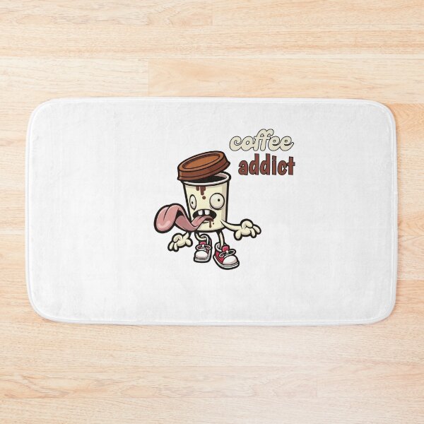 Item preview, Coffee Addict Crazy Coffee Cup Character - Funny Caffeine Lover Design designed and sold by SupplyCode.