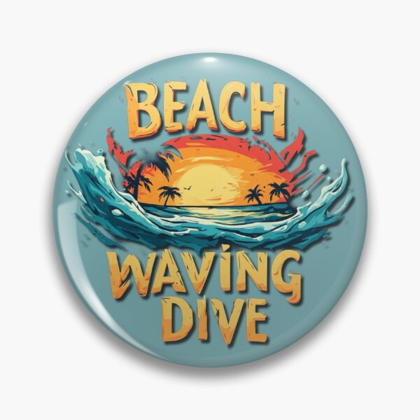 Item preview, Beach is waving and I must dive in designed and sold by Jsw-speedartja.