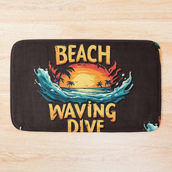 Item preview, Beach is waving and I must dive in designed and sold by Jsw-speedartja.