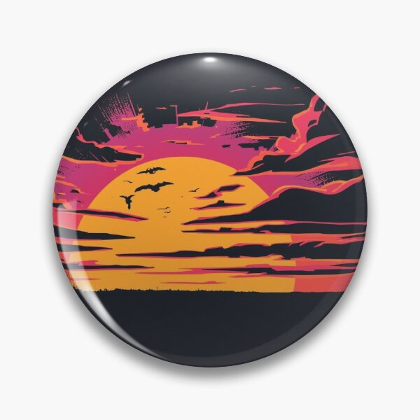 Item preview, Retro Neon Sunset designed and sold by Axokris.