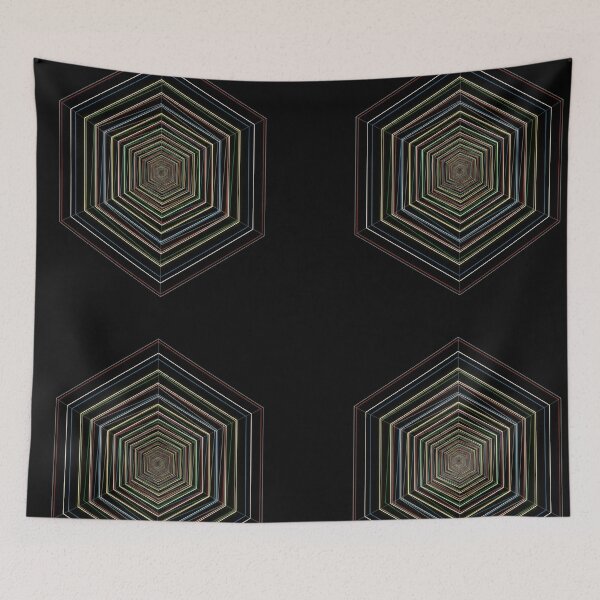 Item preview, Colorful Geometric Web Design designed and sold by Desolaa_Arts.
