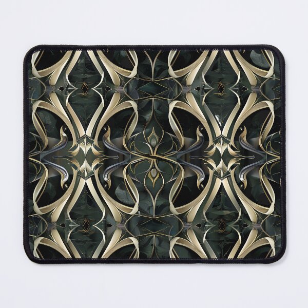 Item preview, Gothic Art Deco Luxury Ornamental Seamless Pattern designed and sold by MegaNovaArt.