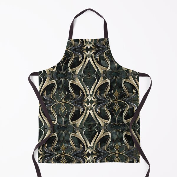 Item preview, Gothic Art Deco Luxury Ornamental Seamless Pattern designed and sold by MegaNovaArt.