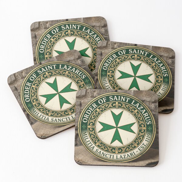 Item preview, Order of Saint Lazarus – Medieval Emblem Badge designed and sold by ElNiro.