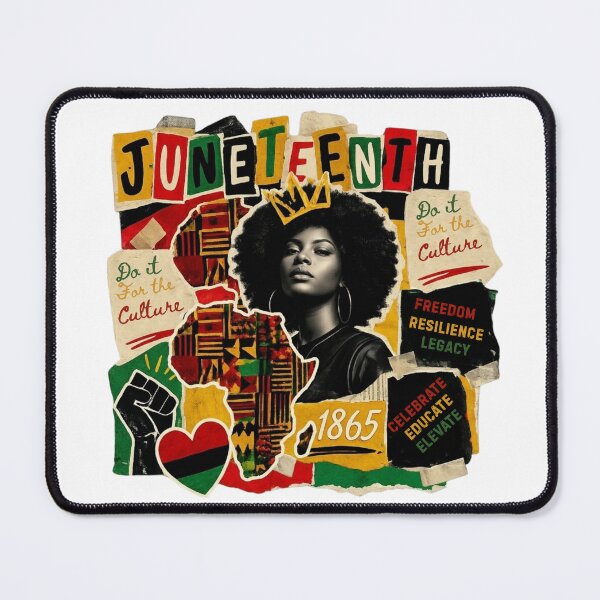 Item preview, Black History Month Ransom Note Graphic Juneteenth designed and sold by BornBorn.