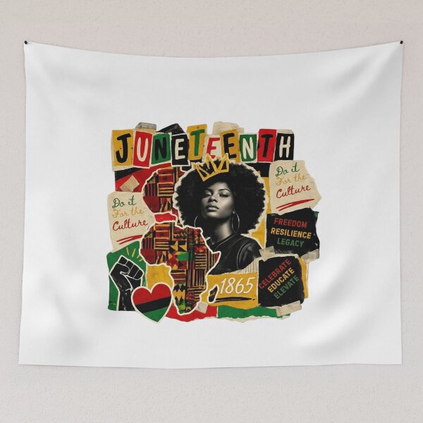 Item preview, Black History Month Ransom Note Graphic Juneteenth  designed and sold by BornBorn.