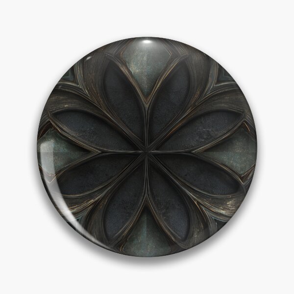 Item preview, Dark Gothic Floral Metal Seamless Pattern designed and sold by MegaNovaArt.