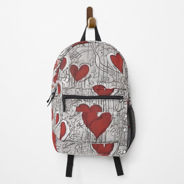 Item preview,  Gothic Symphony – Seamless Dripping Hearts Pattern designed and sold by UmSkelig834.