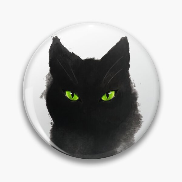 Item preview, Meow Magic – Witchy Black Cat Watercolor Art designed and sold by Spiritualwall.