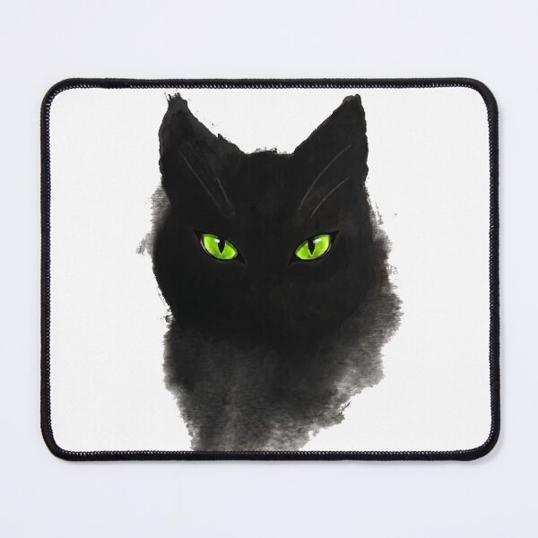 Item preview, Meow Magic – Witchy Black Cat Watercolor Art designed and sold by Spiritualwall.