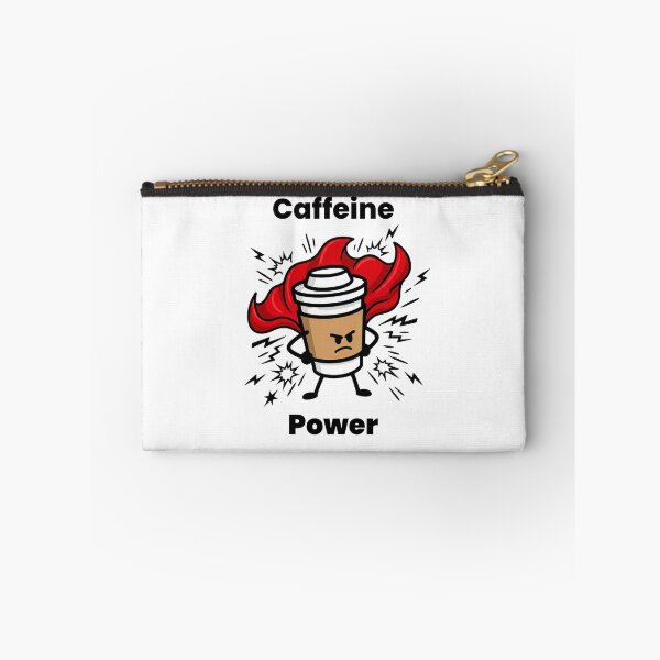 Item preview, Caffeine Power Superhero Coffee Cup - Funny Coffee Lover Design designed and sold by SupplyCode.