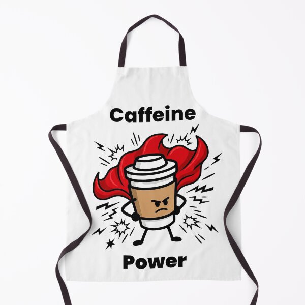 Item preview, Caffeine Power Superhero Coffee Cup - Funny Coffee Lover Design designed and sold by InfiniteOrbit.