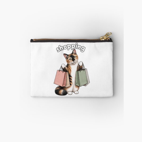 Item preview, Shopping? Cute Calico Cat Shopaholic Design designed and sold by PierniksWorld.