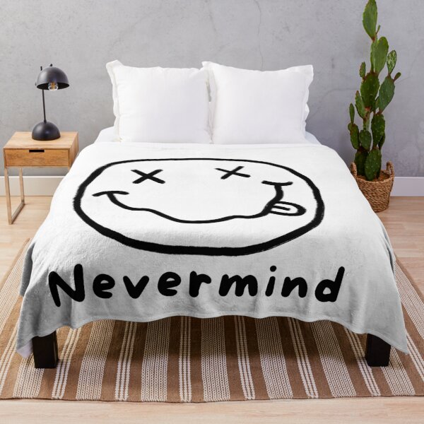 Item preview, Grunge Smiley Face X Eyes Tongue Out Nevermind designed and sold by Gravelpeak Co..
