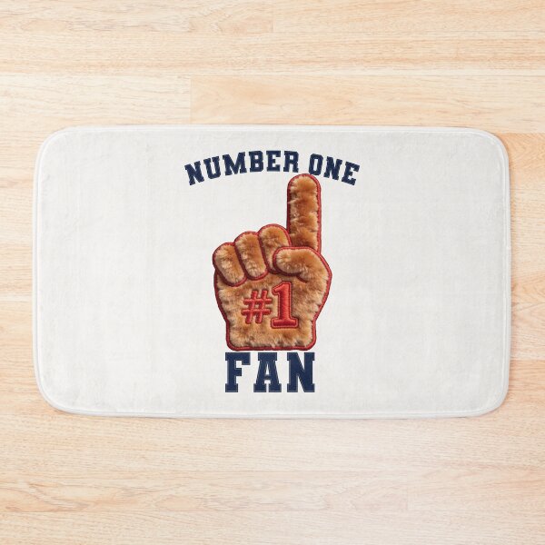 Item preview, Number One Fan Gear - Chenille Foam Finger Varsity Felt Patch designed and sold by thelexiverse.