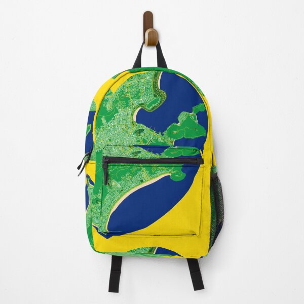Item preview, Rio de Janeiro Heart Map – Brazilian Football Inspired City Art designed and sold by BottleGnome.