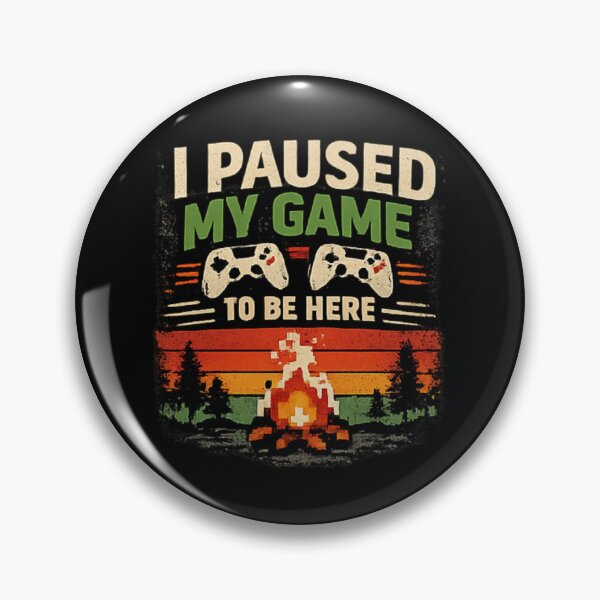 Item preview, I Paused My Game To Be Here – Funny Gamer Shirt designed and sold by N4ST1C.