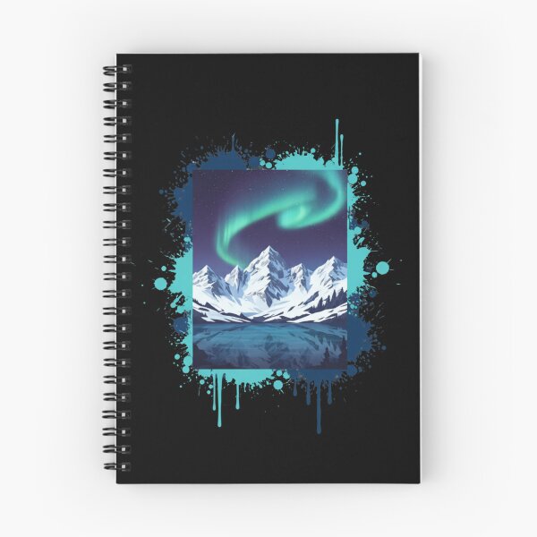 Item preview, Aurora Borealis Norway Photo Splatter Art Design Comfort Colors designed and sold by FreeArt2.