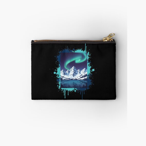 Item preview, Aurora Borealis Norway Photo Splatter Art Design Comfort Colors designed and sold by FreeArt2.