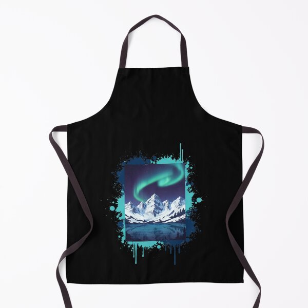 Item preview, Aurora Borealis Norway Photo Splatter Art Design Comfort Colors designed and sold by FreeArt2.