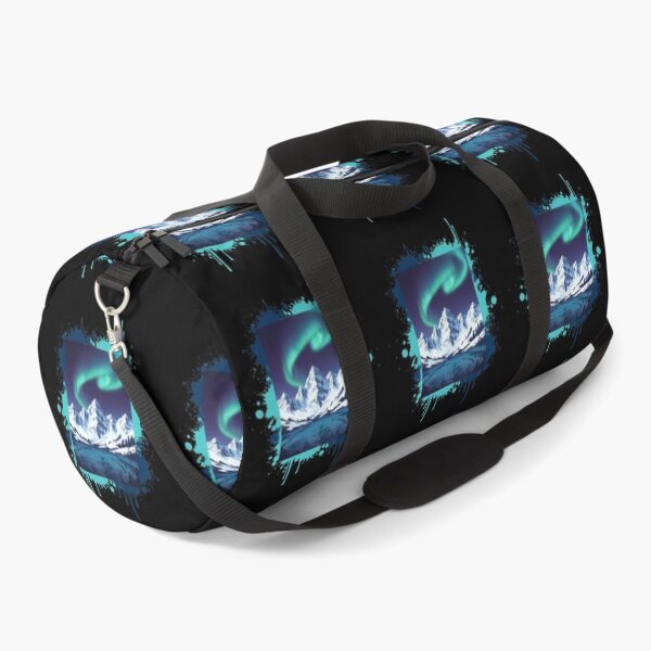 Item preview, Aurora Borealis Norway Photo Splatter Art Design Comfort Colors designed and sold by FreeArt2.