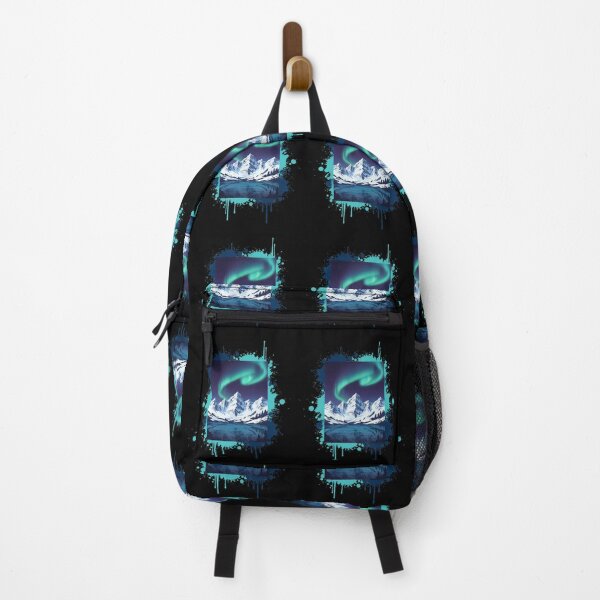 Item preview, Aurora Borealis Norway Photo Splatter Art Design Comfort Colors designed and sold by FreeArt2.