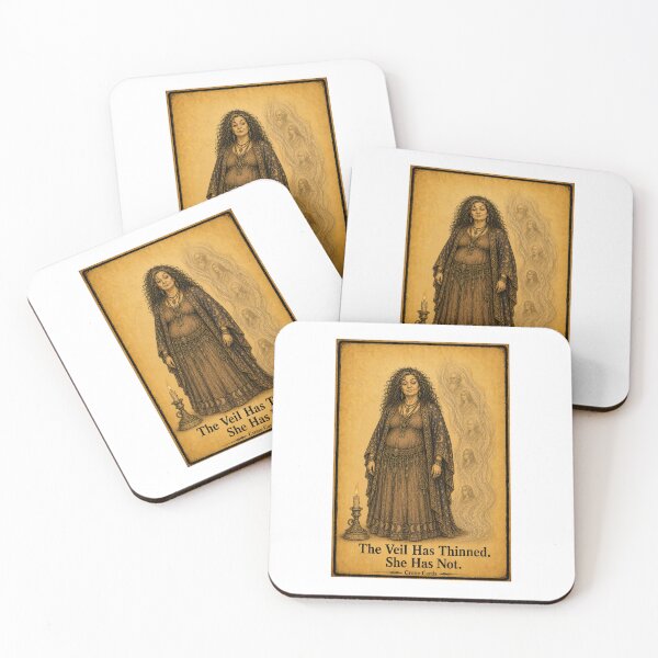 Item preview, Crone Cards - The Veil Has Thinned. She Has Not. designed and sold by Kay Mhor Studio.