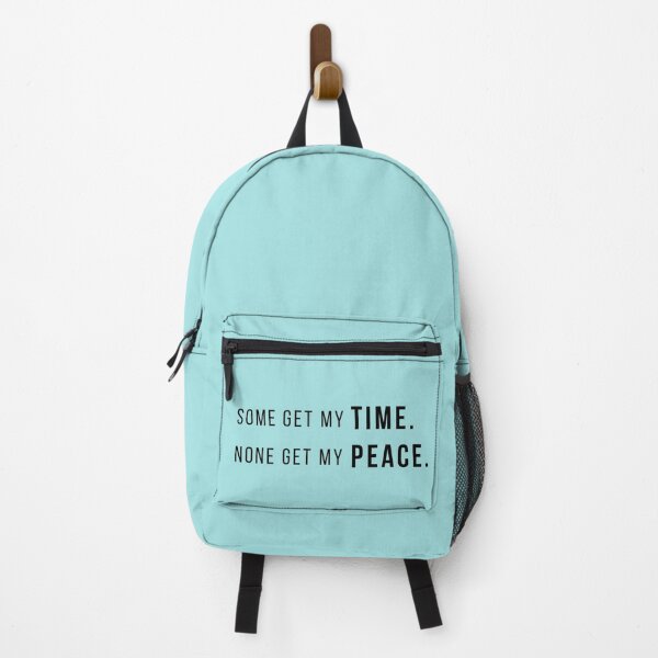 Item preview, Some Get My Time None Get My Peace Modern Typography Design designed and sold by Anyshca.