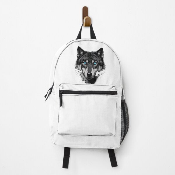 Item preview, Blue Eyed Black Wolf Graphic designed and sold by ademstoree.