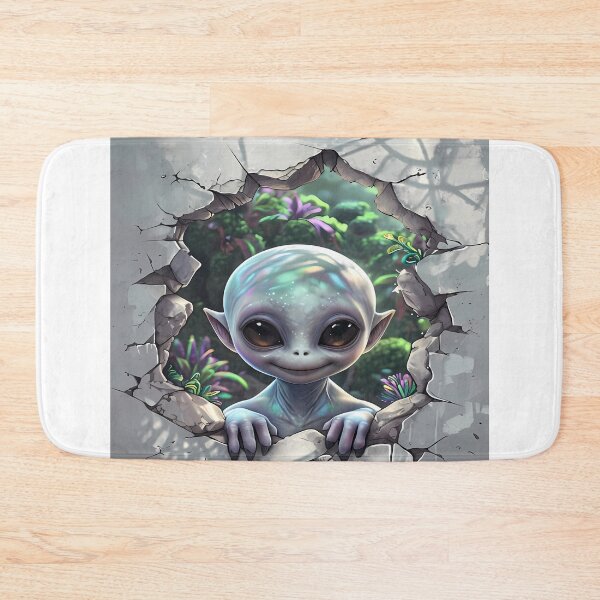 Item preview, Hello Earthlings - Cute Baby Alien Pop Art designed and sold by Modern Nest Art.