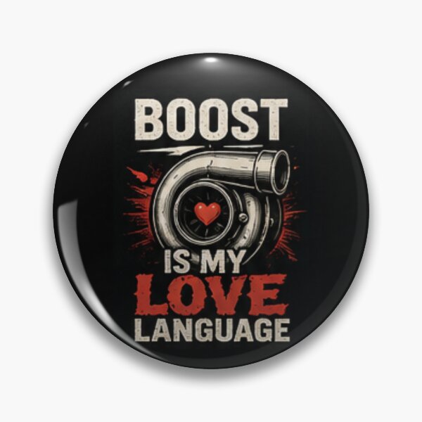 Item preview, Boost Is My Love Language – Turbo Car Enthusiast Design designed and sold by N4ST1C.