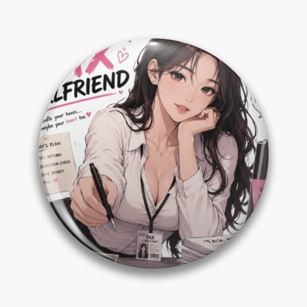 Item preview, Tax Girlfriend designed and sold by MeowLoka ⭐⭐⭐⭐.