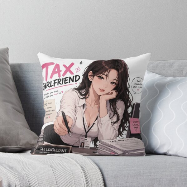 Item preview, Tax Girlfriend designed and sold by MeowLoka ⭐⭐⭐⭐.