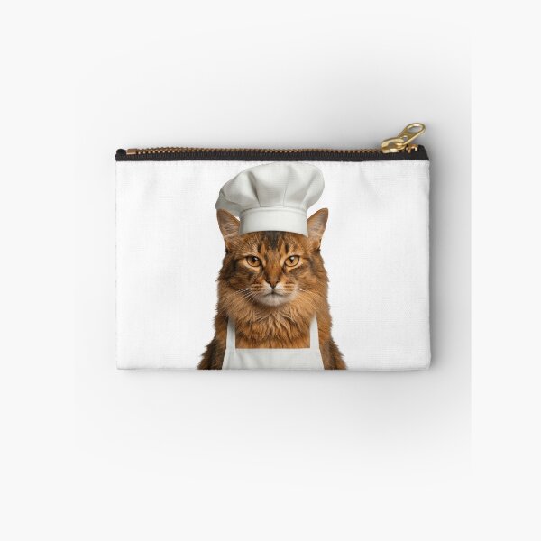 Item preview, Funny Somali Cat Chef Realistic Animal Cooking Humor Art designed and sold by LazyOwlStore.