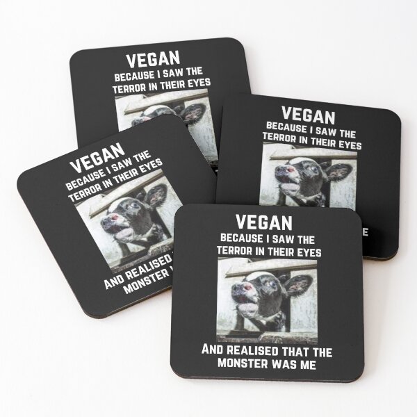 Item preview, Bold vegan and animal rights protest design designed and sold by VoiceForAnimals.