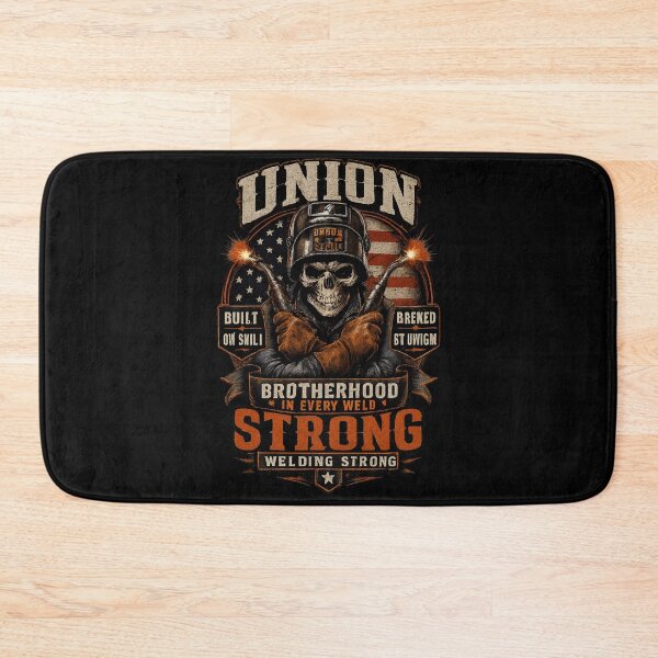 Item preview, Union Strong Welding Strong Skull Welder Shirt | Brotherhood in Every Weld Graphic Tee designed and sold by LabCore.