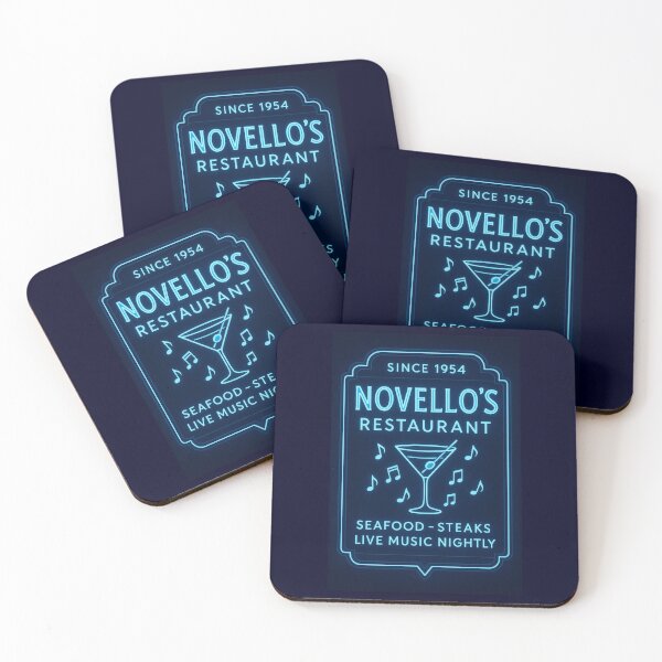 Item preview, Neon Novello's Blue designed and sold by Normbot2000.
