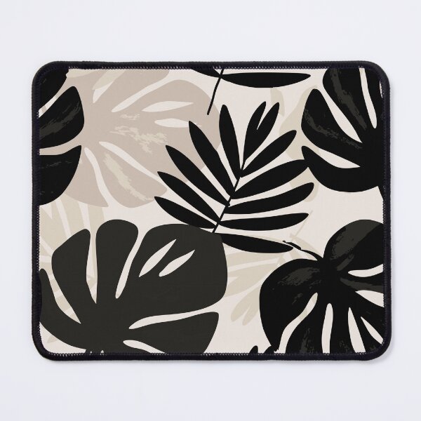 Item preview, Neutral Palms and tropical leaves designed and sold by Ilze Lucero.