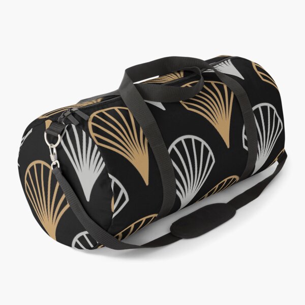 Item preview, Art Deco Fan Pattern | Black Gold Silver Gatsby Seamless Luxury designed and sold by Dino-Lune.