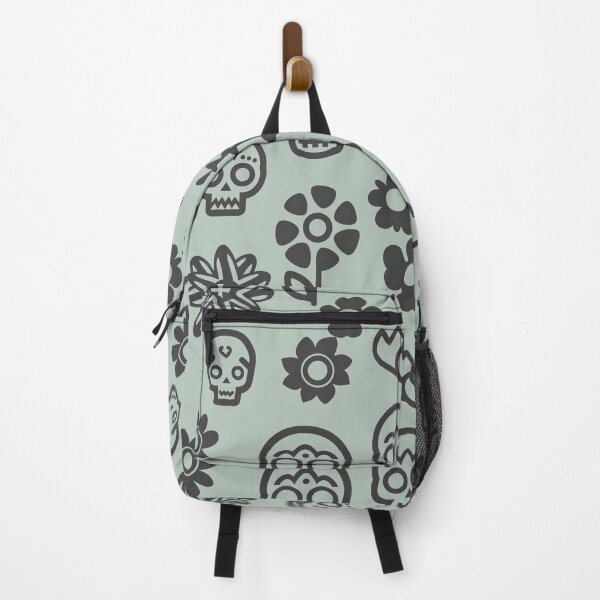 Item preview, Gothic Skull Flower Pattern designed and sold by MegaNovaArt.