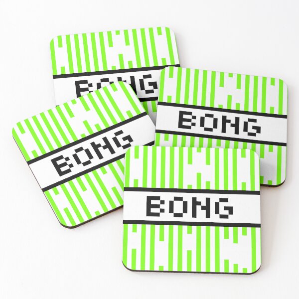 Item preview, BONG — Pixel Art Word | Retro 8-Bit Two-Tone Typography designed and sold by Mouremandier.