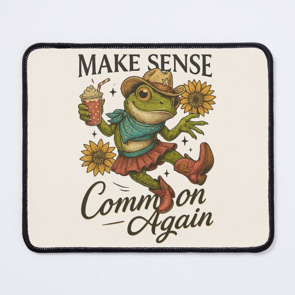 Item preview, Funny Frog Make Sense Common Again designed and sold by legendaryskins.